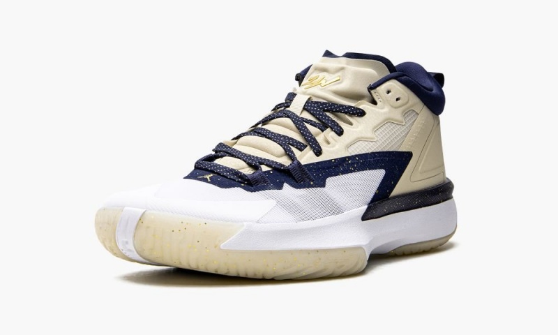 Nike Air Jordan Zion 1 Miesten Kengät Khaki Valkoinen Metal Kultaiset | 278WXIFQH