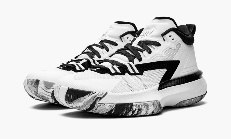 Nike Air Jordan Zion 1 TB Miesten Kengät Valkoinen Mustat | 680LDZWPJ