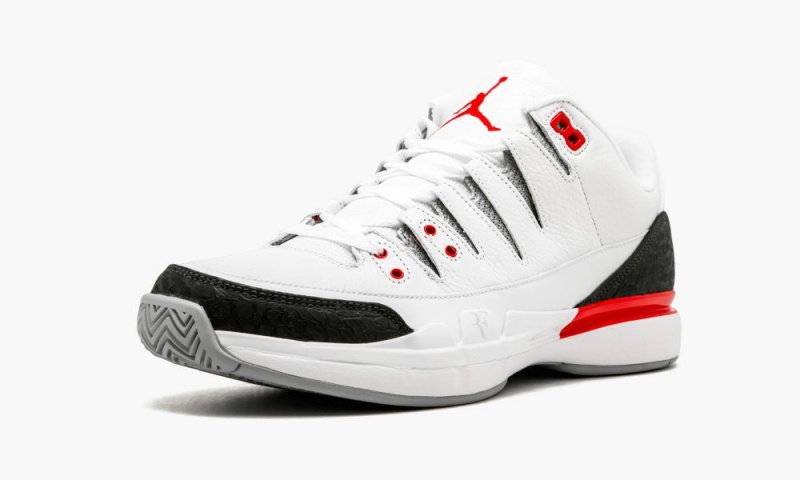 Nike Air Jordan Zoom Vapor RF x AJ3 'Fire Red' Miesten Kengät Valkoinen Punainen Hopea Mustat | 924QGICWZ