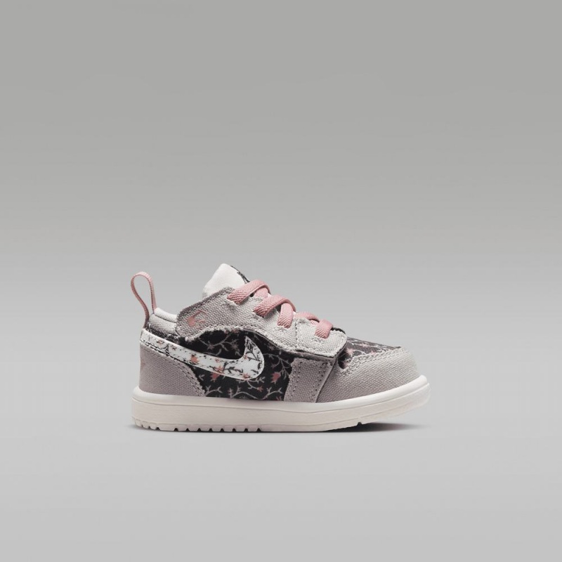 Nike Jordan 1 Low Alt Lasten Kengät Kukka Valkoinen Pinkki | 298VIASOM