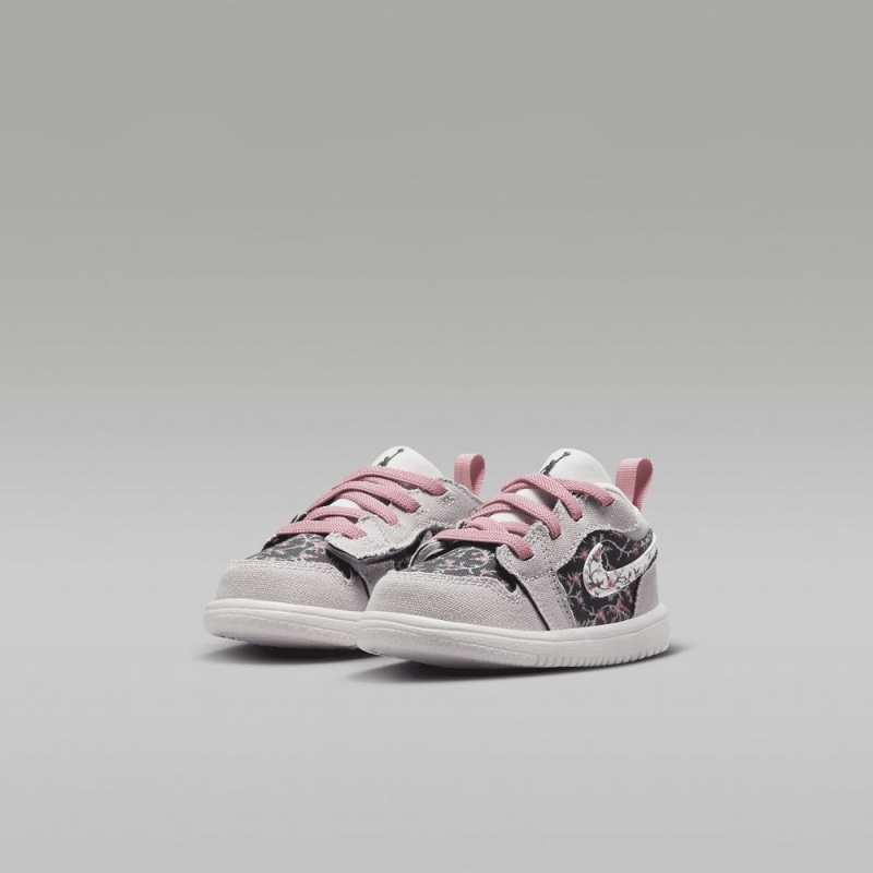 Nike Jordan 1 Low Alt Lasten Kengät Kukka Valkoinen Pinkki | 298VIASOM