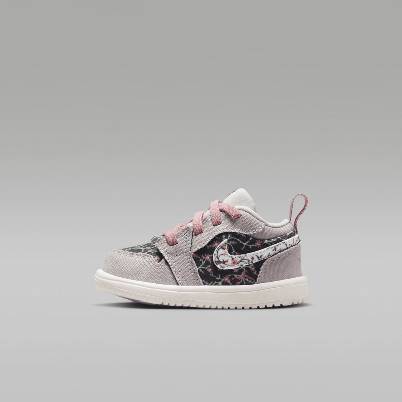Nike Jordan 1 Low Alt Lasten Kengät Kukka Valkoinen Pinkki | 298VIASOM