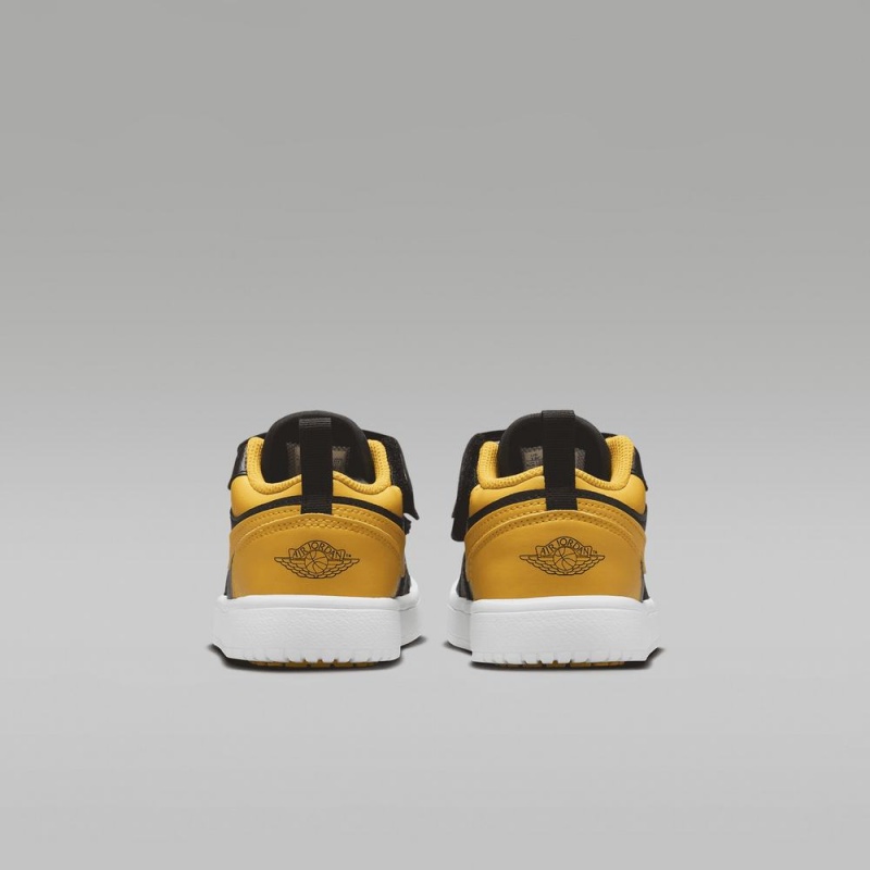 Nike Jordan 1 Low Alt Lasten Kengät Mustat Keltainen | 263EZYMHP