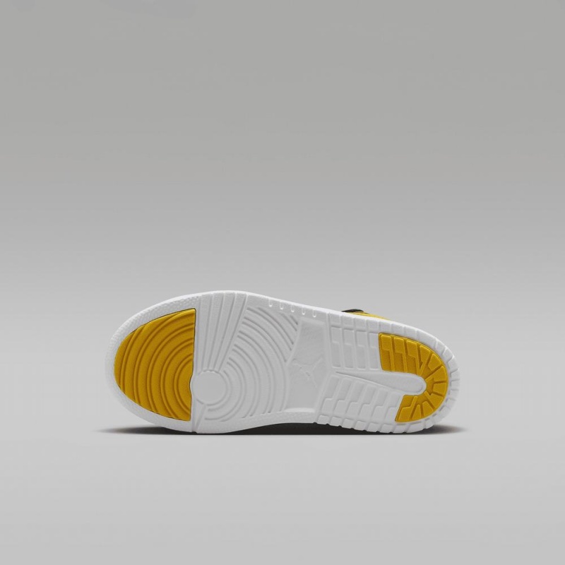 Nike Jordan 1 Low Alt Lasten Kengät Mustat Keltainen | 263EZYMHP