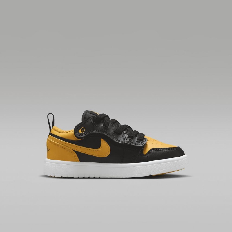 Nike Jordan 1 Low Alt Lasten Kengät Mustat Keltainen | 263EZYMHP