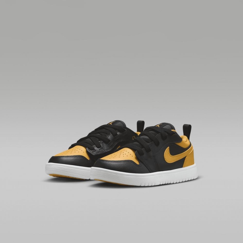 Nike Jordan 1 Low Alt Lasten Kengät Mustat Keltainen | 263EZYMHP