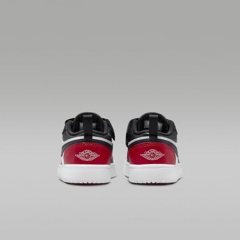 Nike Jordan 1 Low Alt Lasten Kengät Mustat Punainen Valkoinen | 465UEKLWF