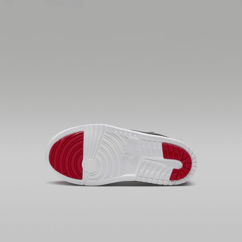 Nike Jordan 1 Low Alt Lasten Kengät Mustat Punainen Valkoinen | 465UEKLWF