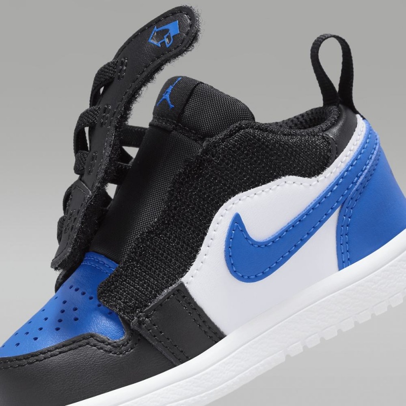 Nike Jordan 1 Low Alt Lasten Kengät Mustat Valkoinen Kuninkaallinen Sininen Sininen | 540RUEIQP