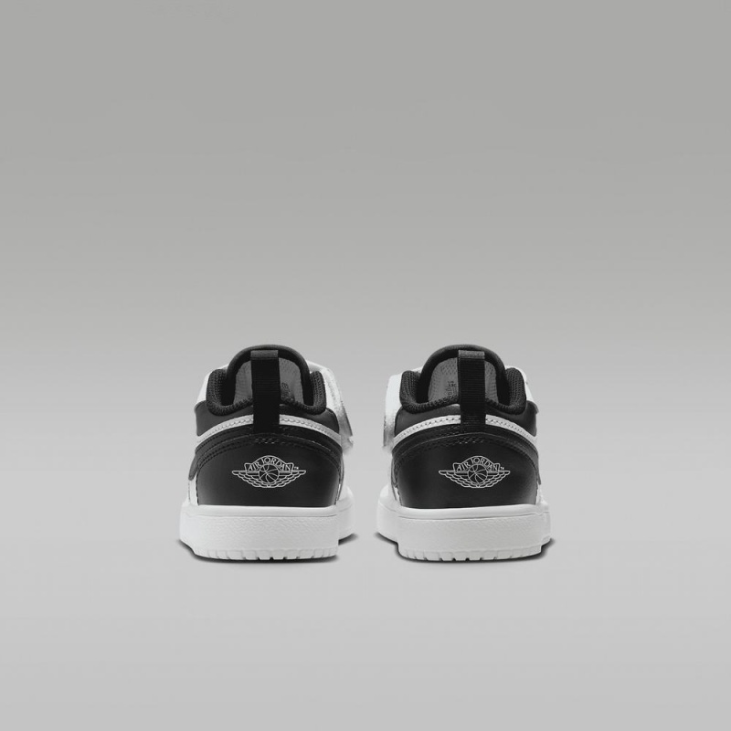 Nike Jordan 1 Low Alt Lasten Kengät Valkoinen Mustat | 923FNJMPO