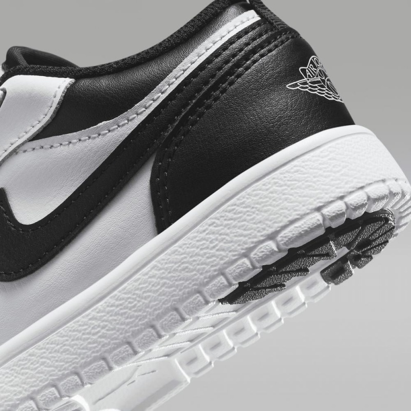 Nike Jordan 1 Low Alt Lasten Kengät Valkoinen Mustat | 923FNJMPO