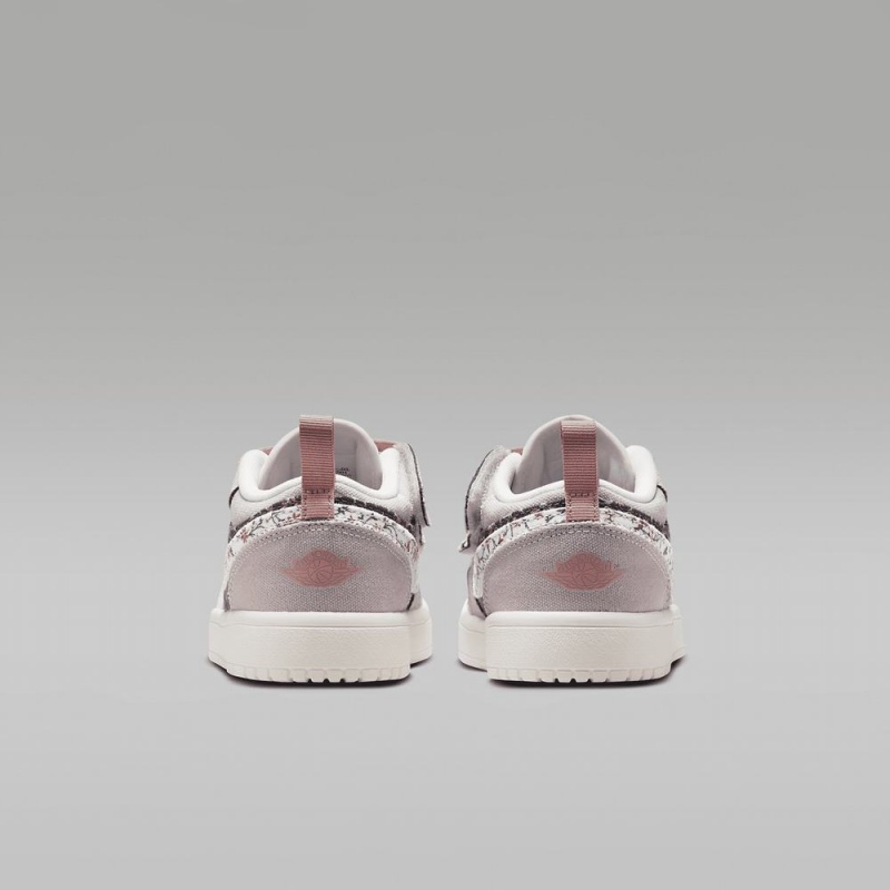 Nike Jordan 1 Low Alt SE Lasten Kengät Kukka Valkoinen Pinkki | 591JLWOXG