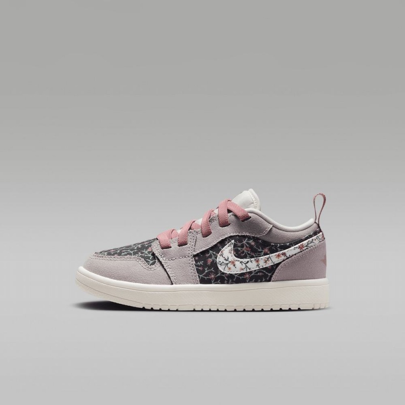 Nike Jordan 1 Low Alt SE Lasten Kengät Kukka Valkoinen Pinkki | 591JLWOXG