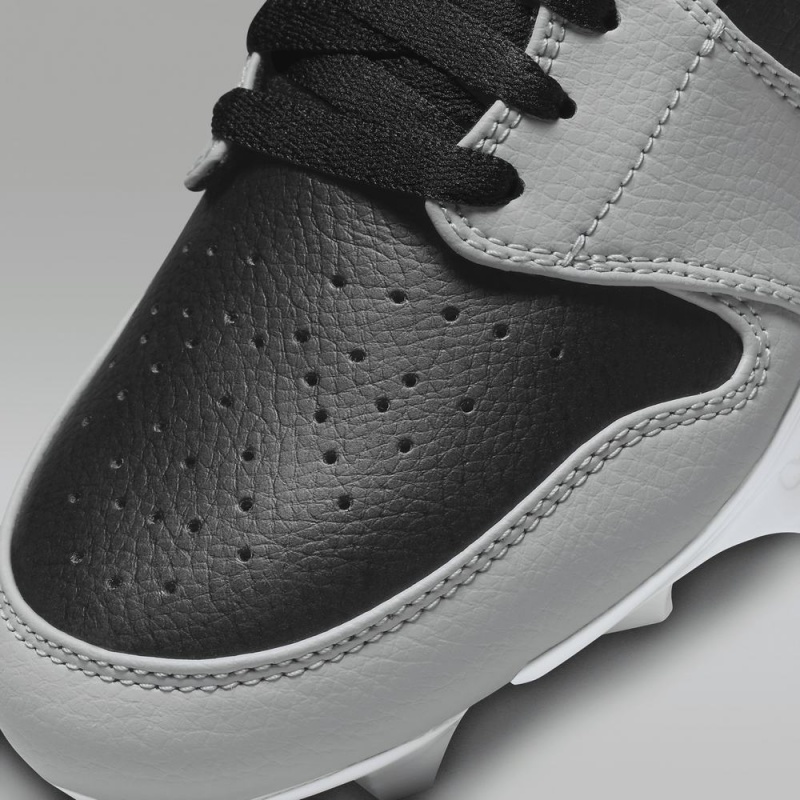Nike Jordan 1 Low TD Miesten Kengät Mustat Vaaleanharmaat | 716KJTZYH