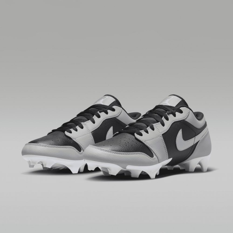 Nike Jordan 1 Low TD Miesten Kengät Mustat Vaaleanharmaat | 716KJTZYH