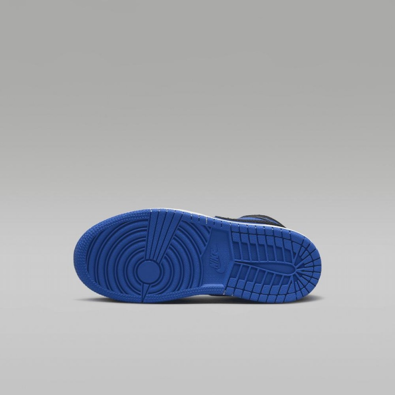 Nike Jordan 1 Mid Lasten Kengät Sininen Mustat | 809ZYODRN