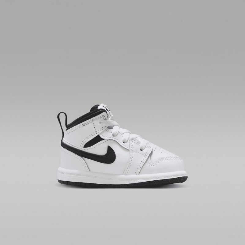 Nike Jordan 1 Mid Lasten Kengät Valkoinen | 958CNXKEL