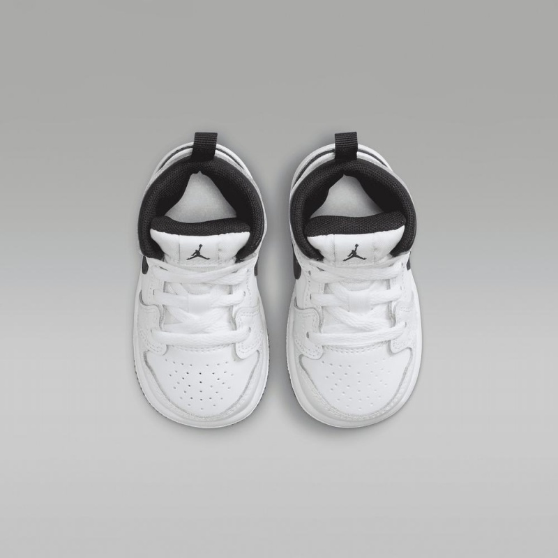 Nike Jordan 1 Mid Lasten Kengät Valkoinen | 958CNXKEL