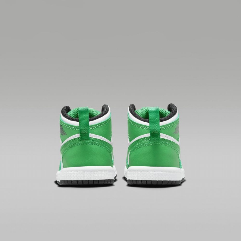 Nike Jordan 1 Mid Lasten Kengät Vihreä Valkoinen | 178ZCOSDJ