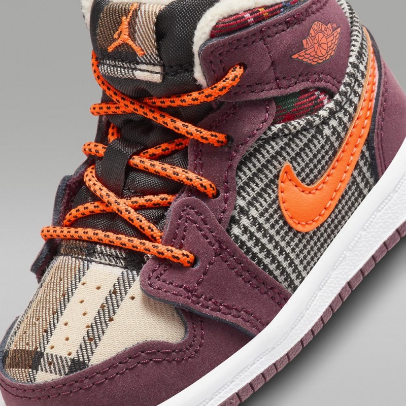 Nike Jordan 1 Mid SE Lasten Kengät Fuksia | 276ABIHRC