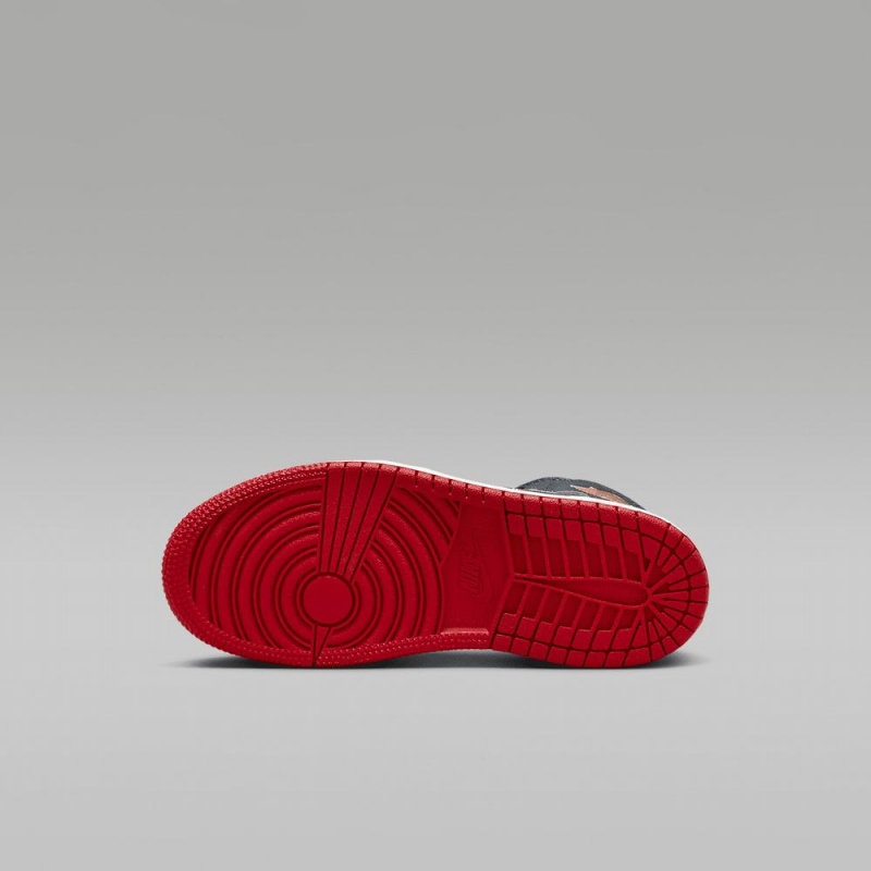 Nike Jordan 1 Mid SE Lasten Kengät Laivastonsininen Valkoinen | 376JCRZNX
