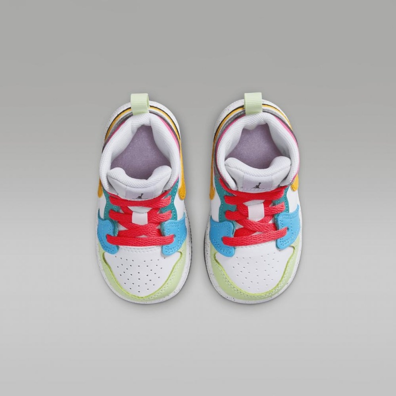Nike Jordan 1 Mid SE Lasten Kengät Monivärinen | 678XJOZFW