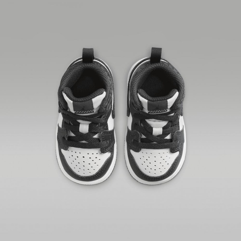 Nike Jordan 1 Mid SE Lasten Kengät Mustat Valkoinen | 824XOIUSW