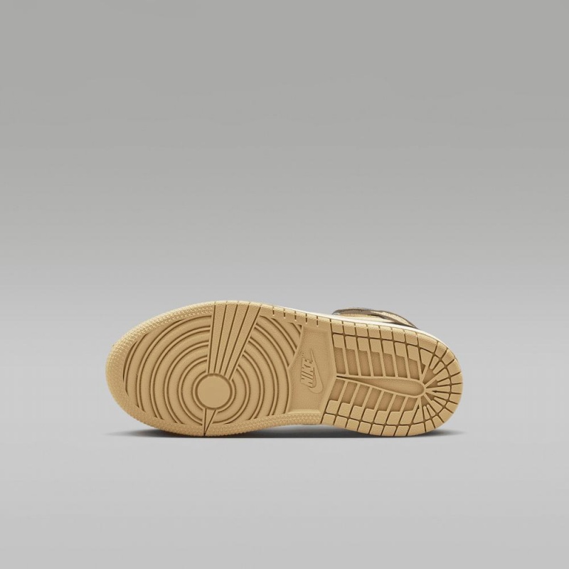 Nike Jordan 1 Mid SE Lasten Kengät Ruskea | 059UODMPL