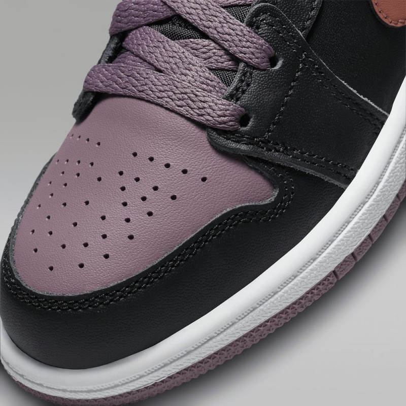 Nike Jordan 1 Mid SE Lasten Kengät Violetit | 307DVIWNB