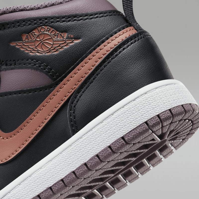 Nike Jordan 1 Mid SE Lasten Kengät Violetit | 307DVIWNB