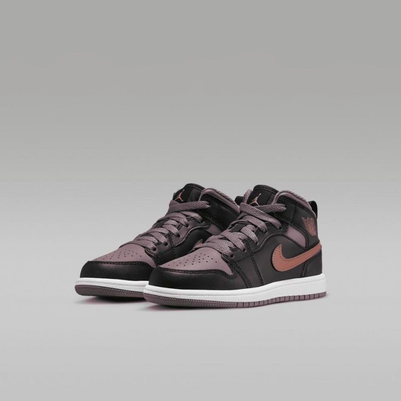 Nike Jordan 1 Mid SE Lasten Kengät Violetit | 307DVIWNB