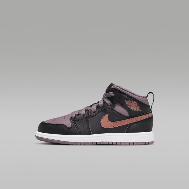 Nike Jordan 1 Mid SE Lasten Kengät Violetit | 307DVIWNB