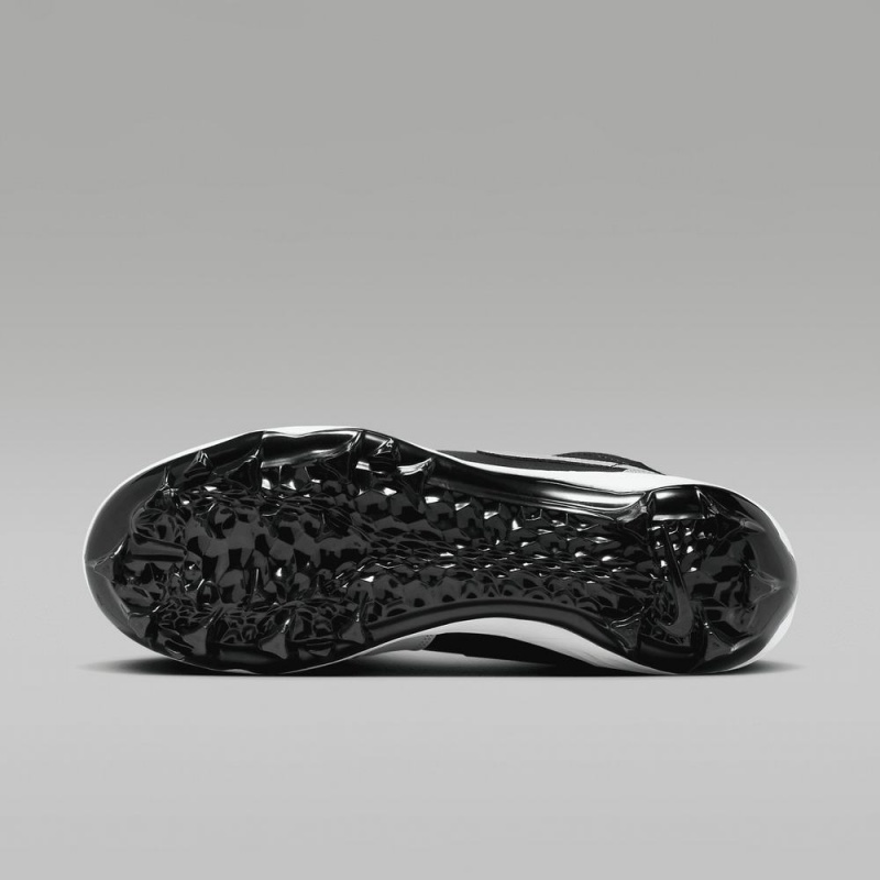 Nike Jordan 1 Mid TD Miesten Kengät Metal Hopea Mustat | 305FOLNAV