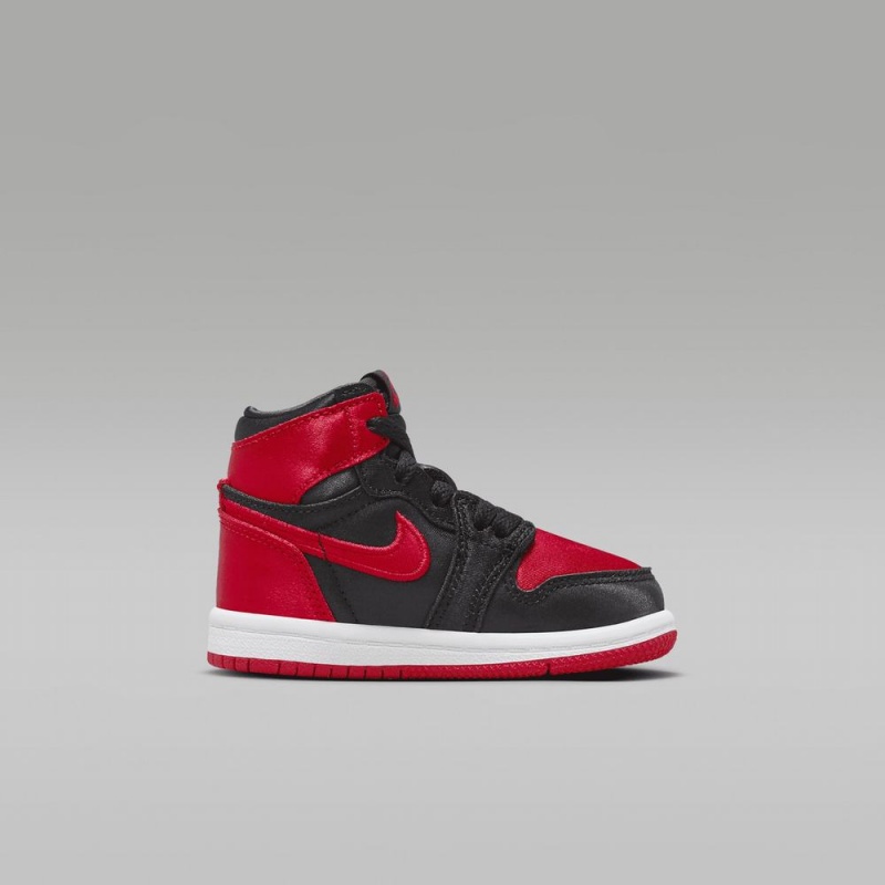 Nike Jordan 1 Retro High OG Lasten Kengät Punainen Mustat | 796NEQAHD