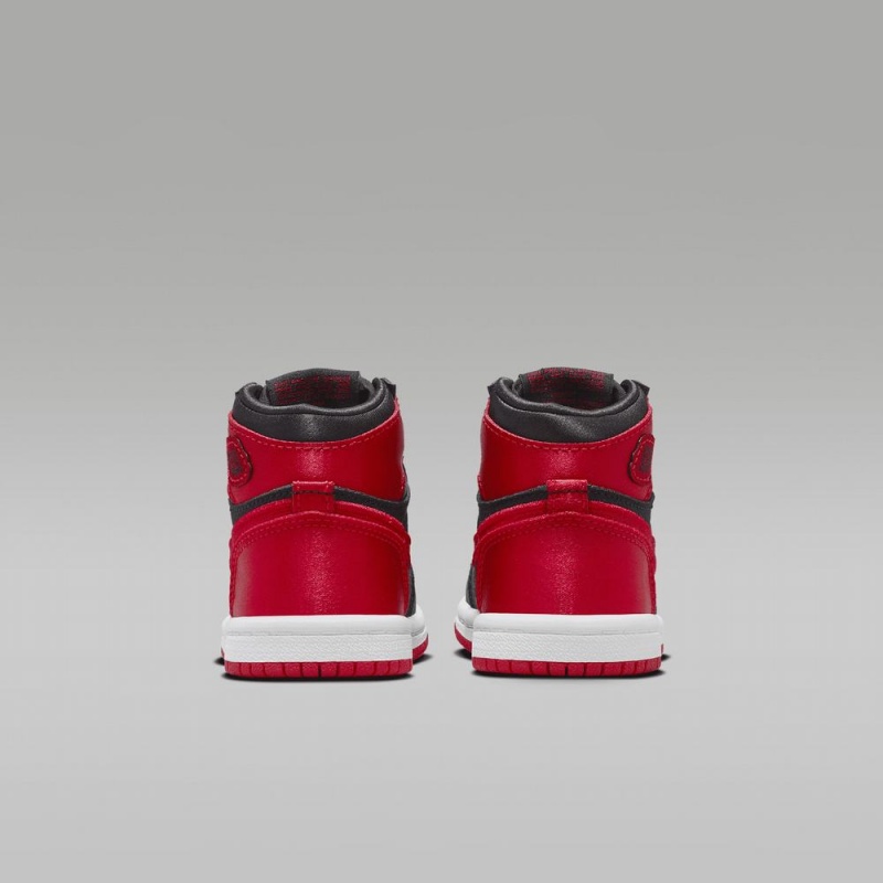 Nike Jordan 1 Retro High OG Lasten Kengät Punainen Mustat | 796NEQAHD