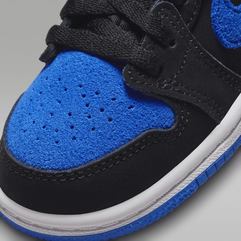 Nike Jordan 1 Retro High OG Lasten Kengät Mustat Valkoinen Kuninkaallinen Sininen Sininen | 283OMYHKP