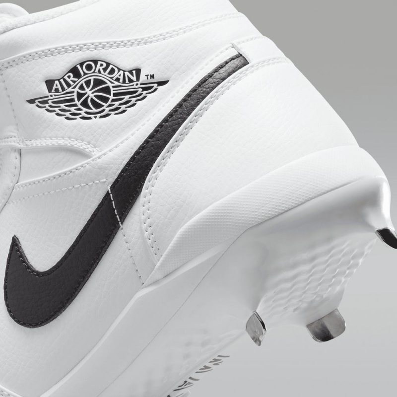 Nike Jordan 1 Retro Metal Miesten Kengät Valkoinen Mustat | 417AWEVID