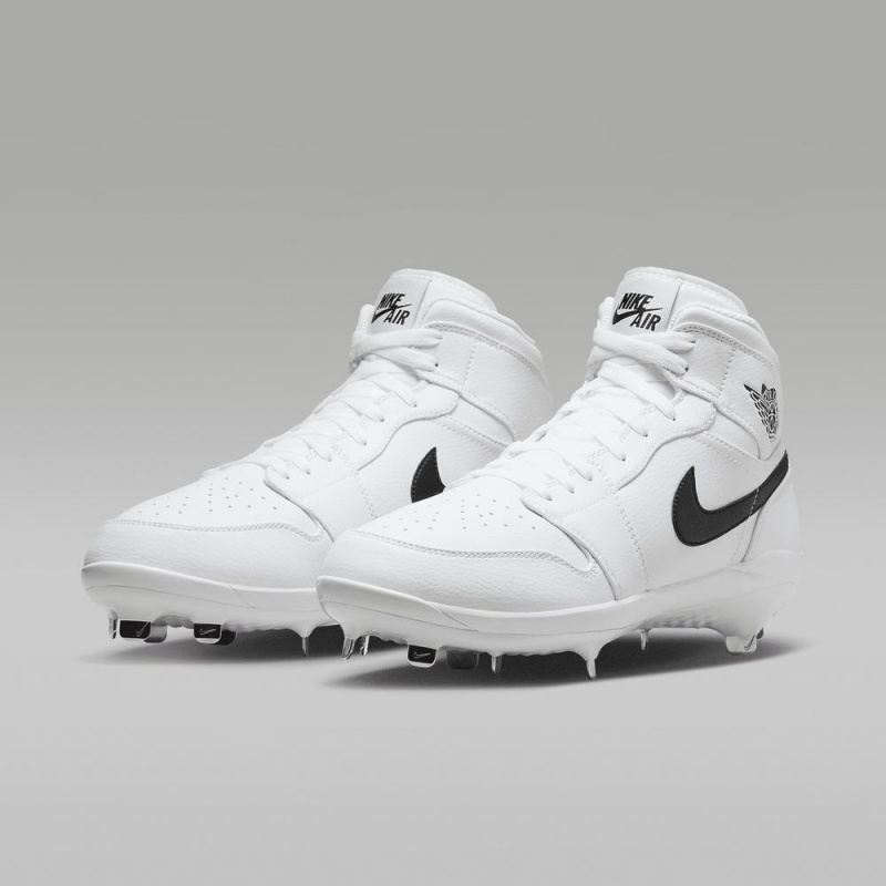 Nike Jordan 1 Retro Metal Miesten Kengät Valkoinen Mustat | 417AWEVID