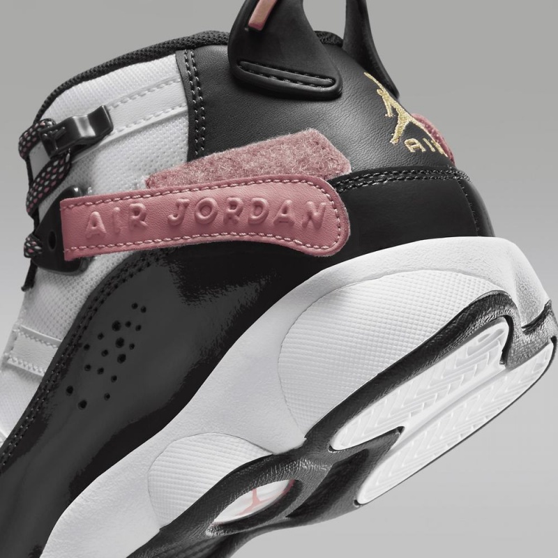 Nike Jordan 6 Rings Lasten Kengät Mustat Valkoinen Pinkki | 527ATYDMU