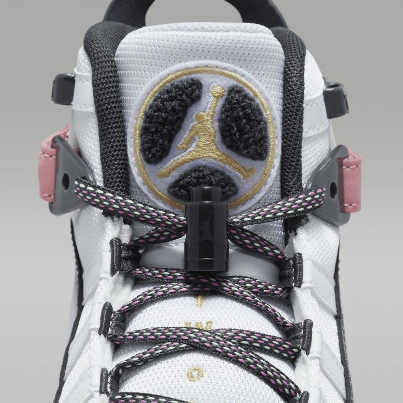 Nike Jordan 6 Rings Lasten Kengät Mustat Valkoinen Pinkki | 527ATYDMU