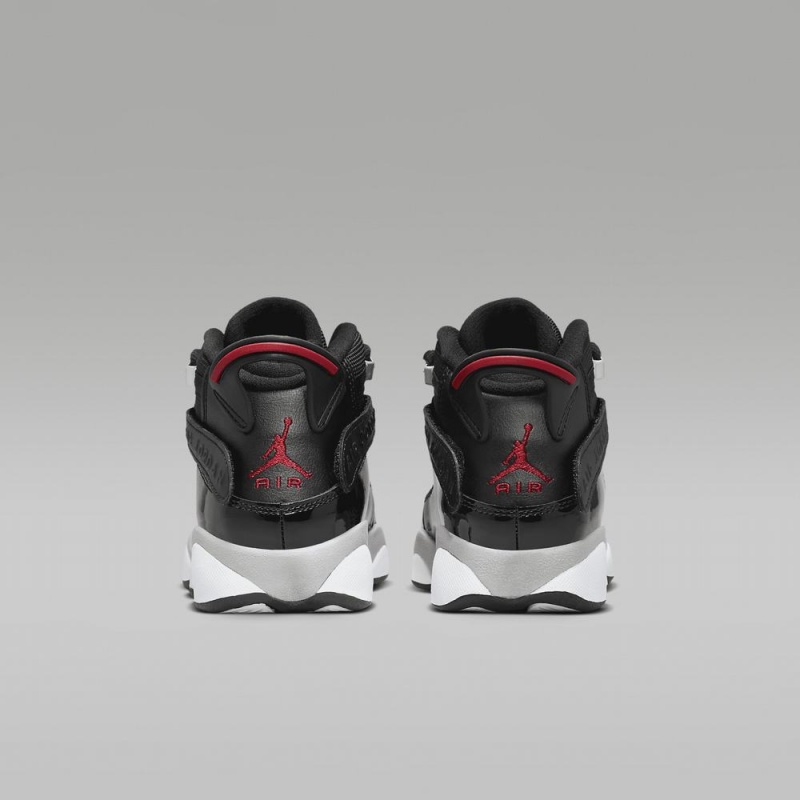 Nike Jordan 6 Rings Lasten Kengät Mustat Valkoinen Punainen | 940AORTWH