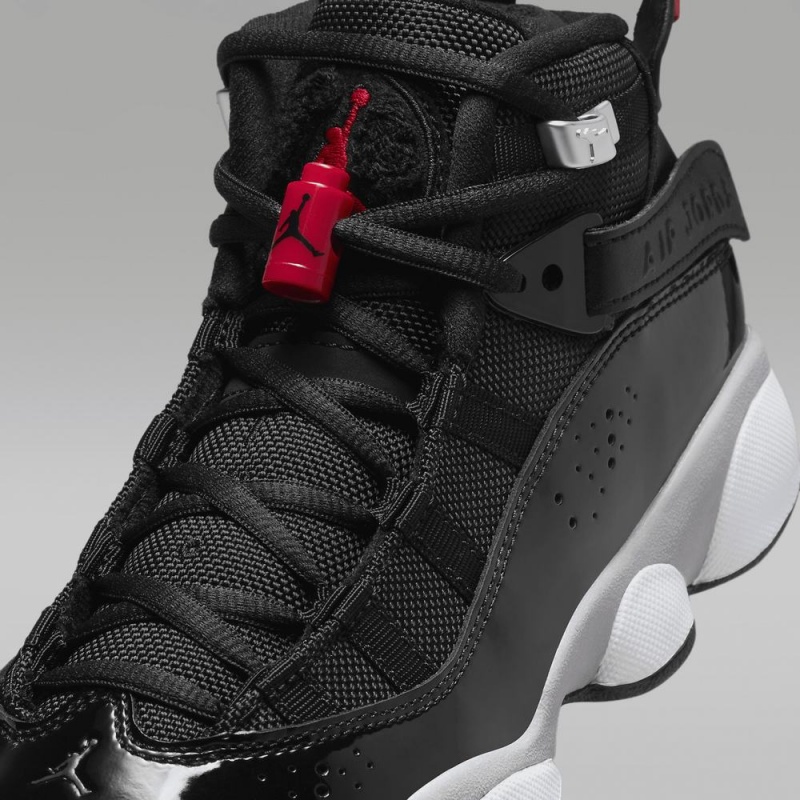 Nike Jordan 6 Rings Lasten Kengät Mustat Valkoinen Punainen | 940AORTWH