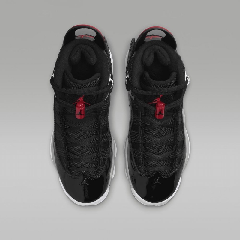 Nike Jordan 6 Rings Lasten Kengät Mustat Valkoinen Punainen | 940AORTWH