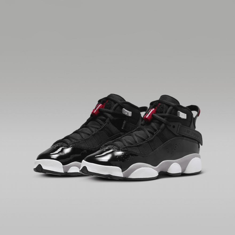 Nike Jordan 6 Rings Lasten Kengät Mustat Valkoinen Punainen | 940AORTWH