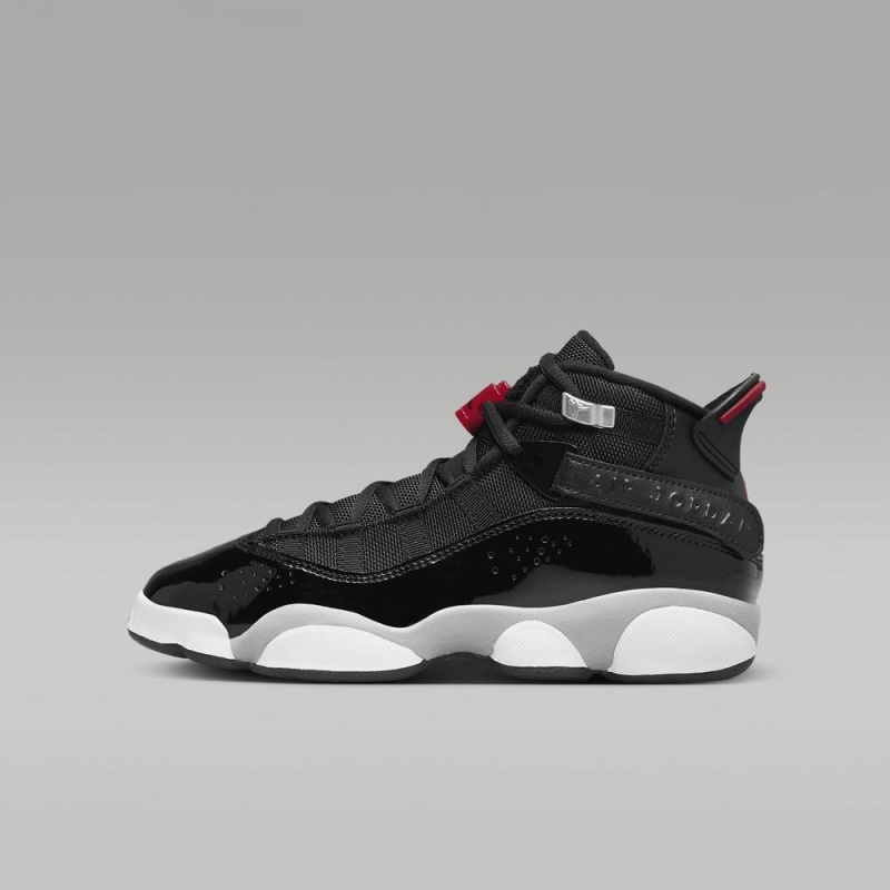 Nike Jordan 6 Rings Lasten Kengät Mustat Valkoinen Punainen | 940AORTWH