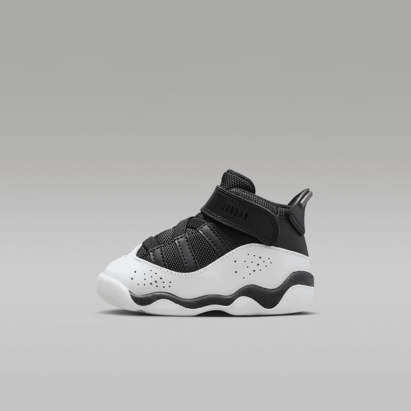 Nike Jordan 6 Rings Lasten Kengät Mustat Valkoinen Punainen | 753UDPHNS