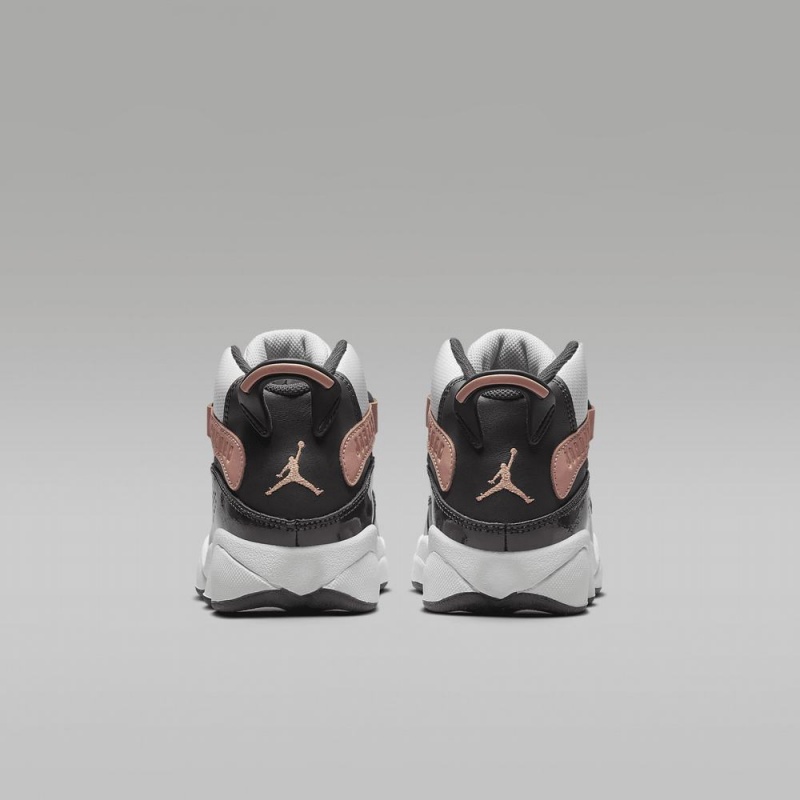 Nike Jordan 6 Rings Lasten Kengät Valkoinen Punainen Vihreä Tummanharmaat | 124PHWOLD