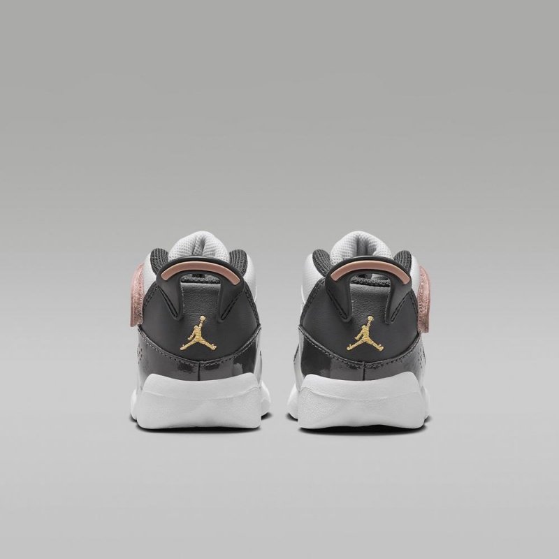 Nike Jordan 6 Rings Lasten Kengät Valkoinen Punainen Vihreä Tummanharmaat | 064UQLKCY