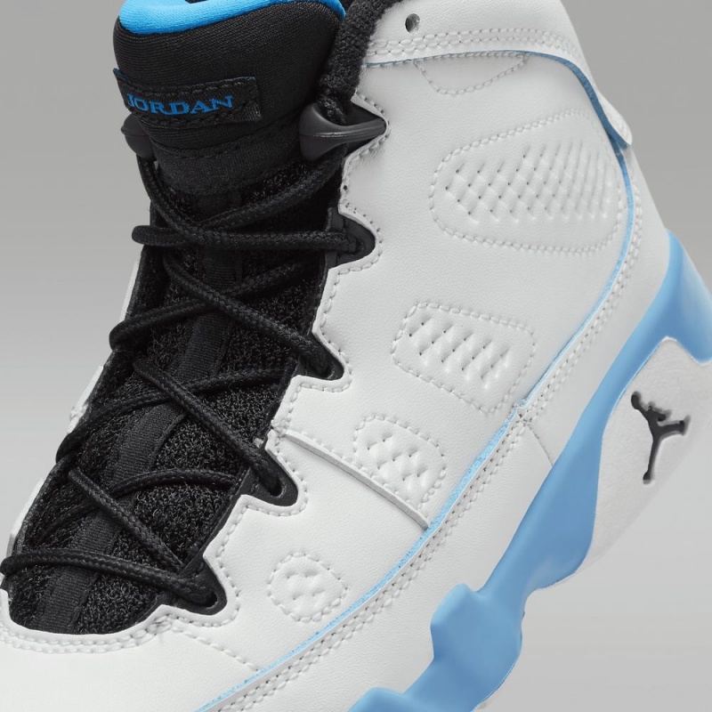 Nike Jordan 9 Retro Lasten Kengät Valkoinen Tummansininen Mustat | 892CKJOAT