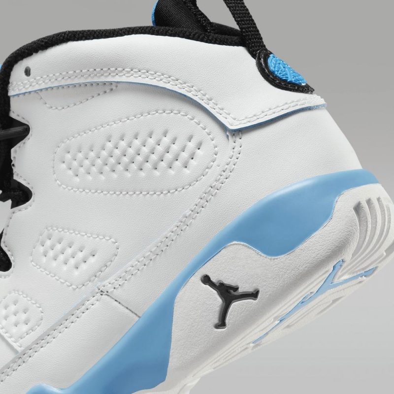 Nike Jordan 9 Retro Lasten Kengät Valkoinen Tummansininen Mustat | 892CKJOAT